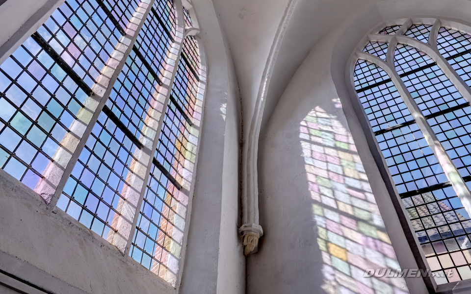 Stained glass windows